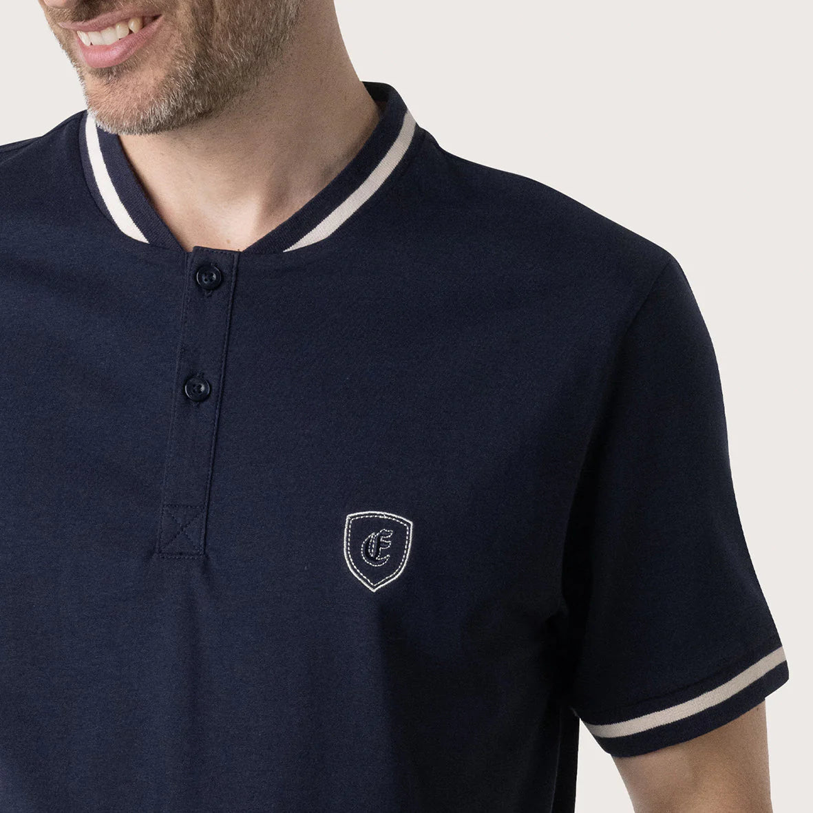 Pyjama court EMINENCE coton confortable | Les Dessous de Max