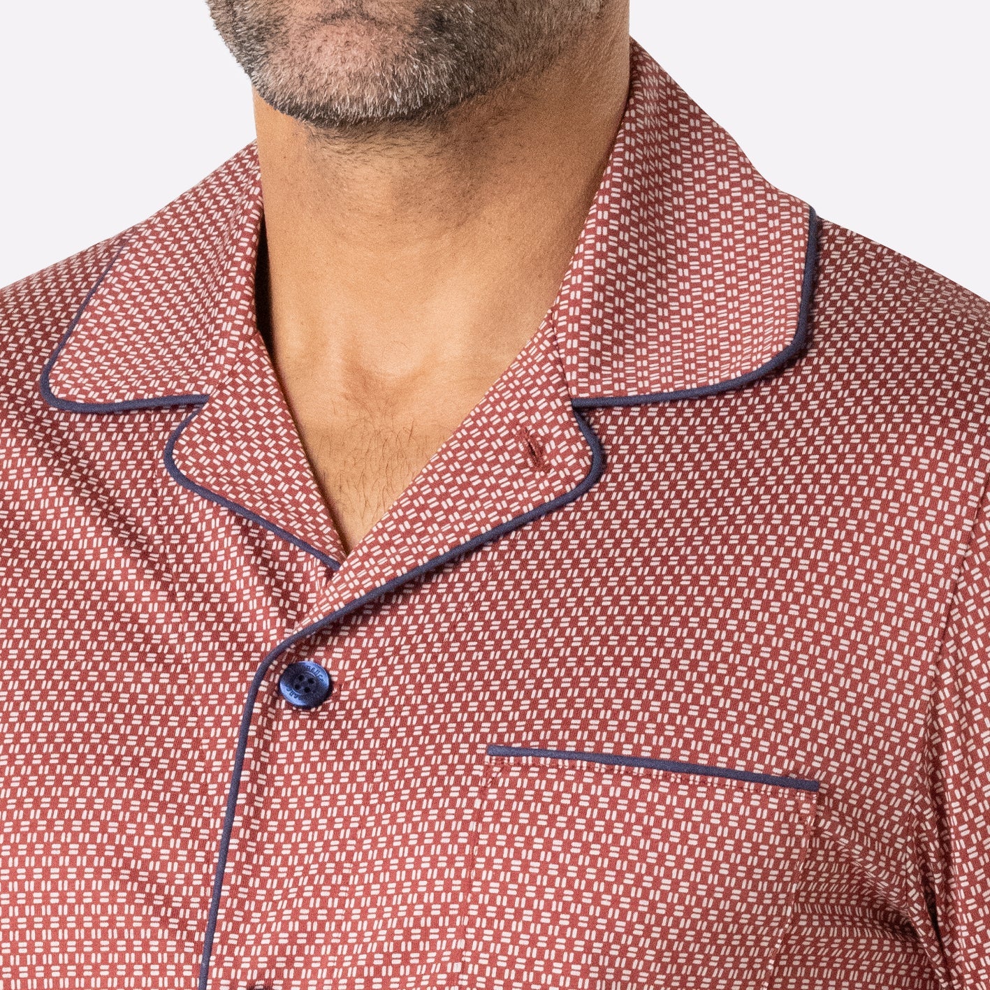 Pyjama long EMINENCE homme coton confortable | Les Dessous de Max