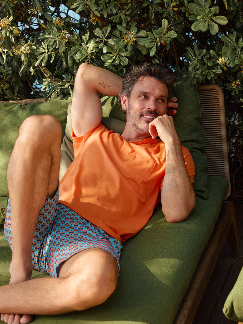 Pyjama court Calida coton confortable | Les dessous de max