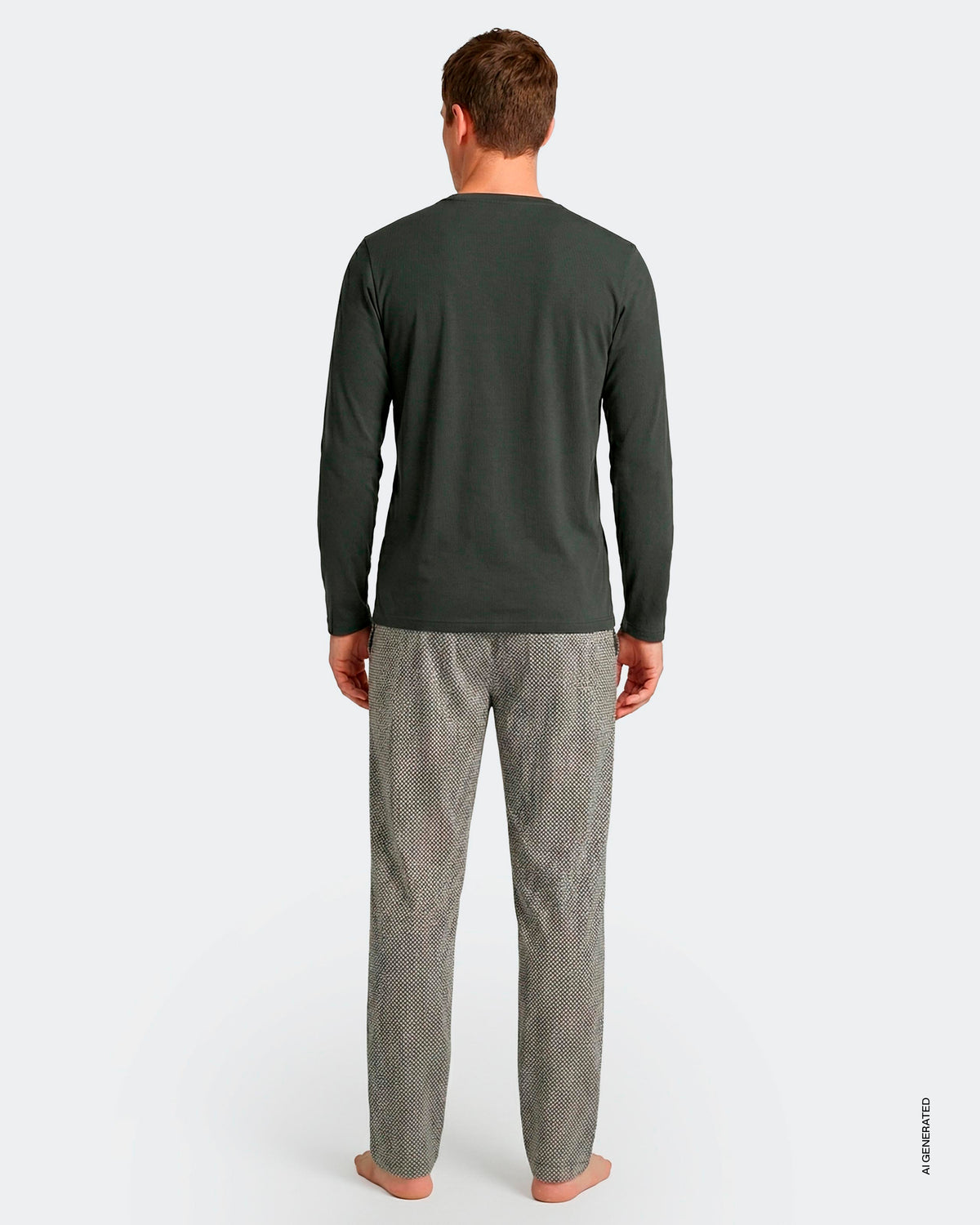 PYJAMA LONG EDEN PARK | COTON | LES DESSOUS DE MAX