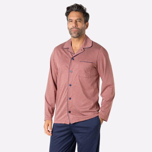 Pyjama long EMINENCE  homme coton confortable | Les Dessous de Max