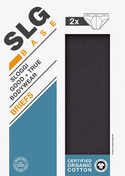 Lot de 2 slips SLOGGI homme coton doux | Les Dessous de Max