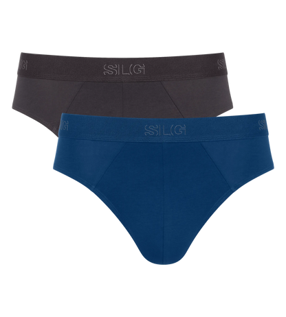 Lot de 2 slips SLOGGI homme coton doux | Les Dessous de Max