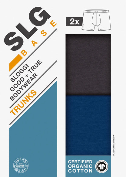 Lot de 2 boxers SLOGGI homme coton confortable | Les Dessous de Max