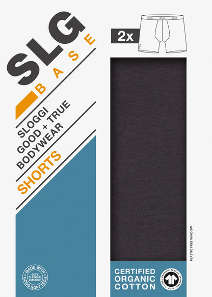 Lot de 2 boxers SLOGGI homme coton confortable | Les Dessous de Max