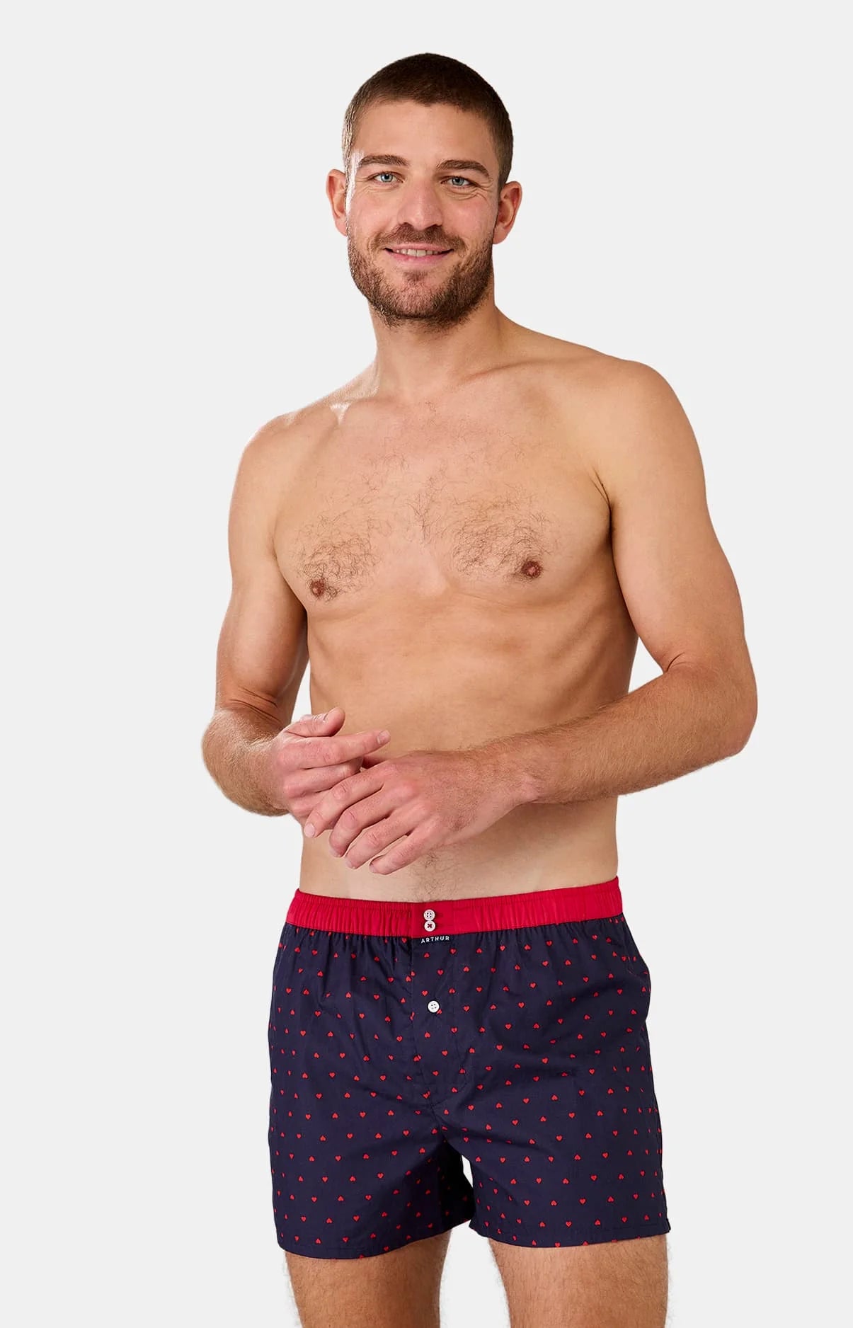 Caleçon Arthur | popeline de coton | Les dessous de max