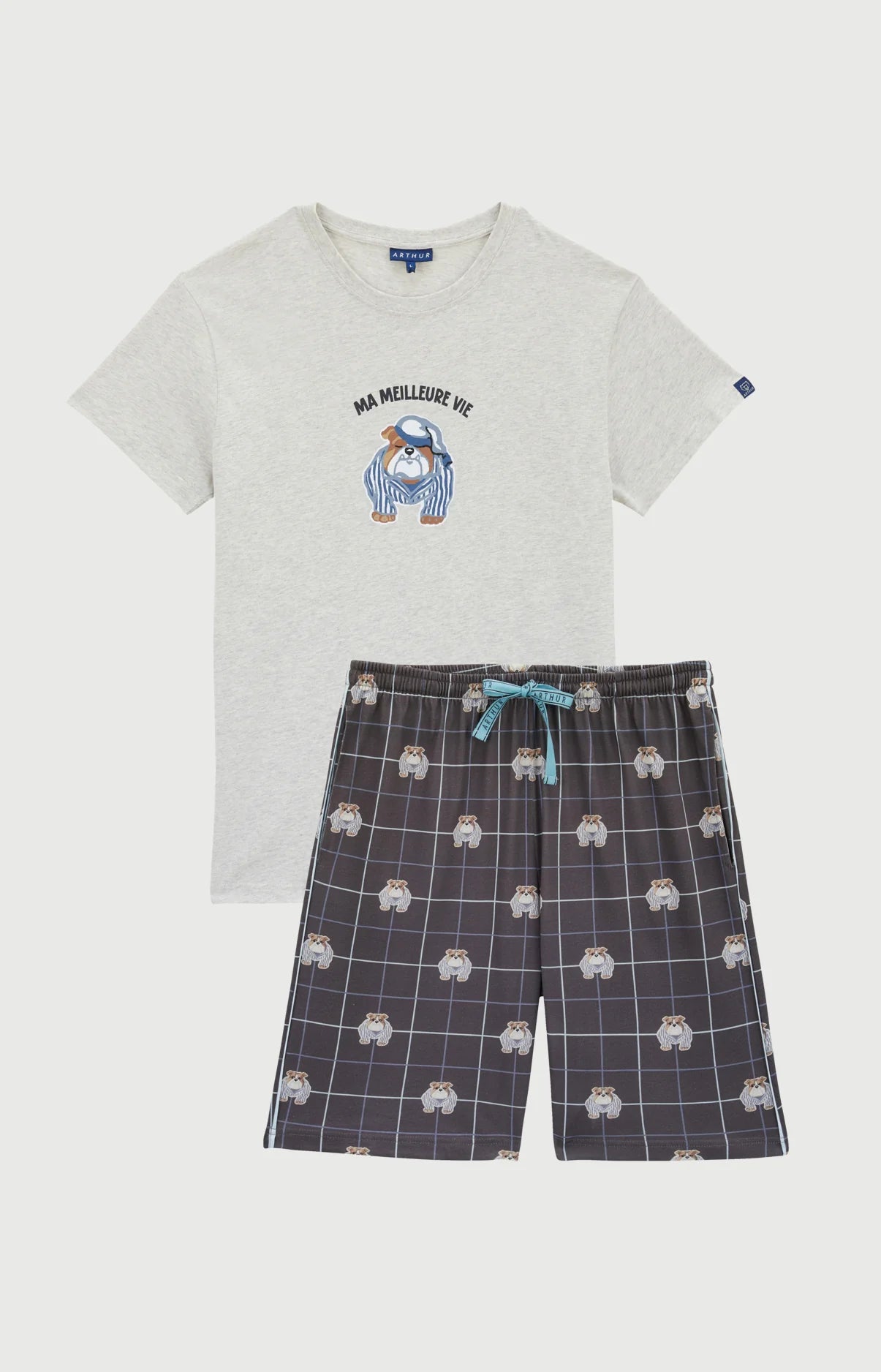 PYJAMA SHORT | JERSEY DE COTON | LES DESOUS DE MAX