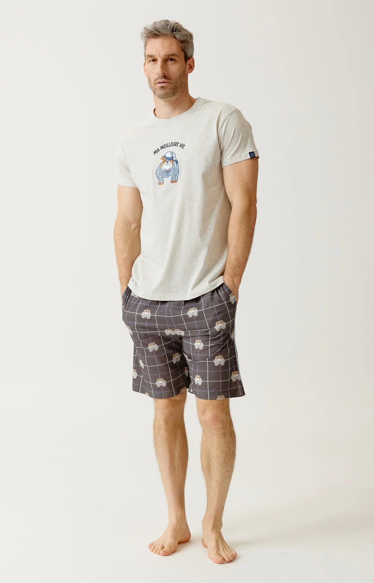 PYJAMA SHORT | JERSEY DE COTON | LES DESOUS DE MAX
