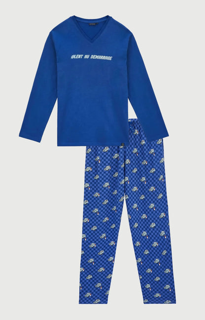PYJAMA LONG | JERSEY DE COTON | LES DESSOUS DE MAX
