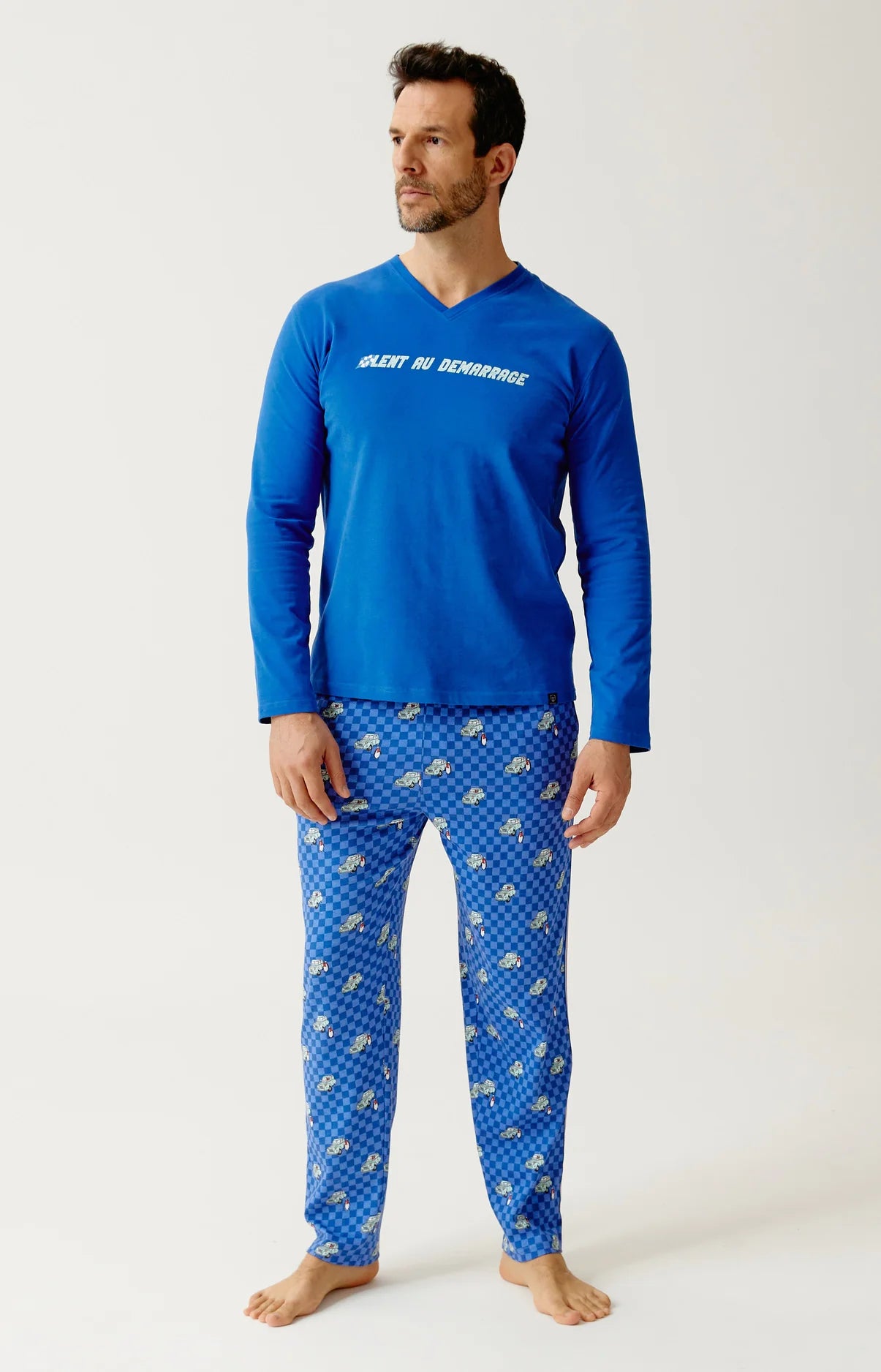 PYJAMA LONG | JERSEY DE COTON | LES DESSOUS DE MAX