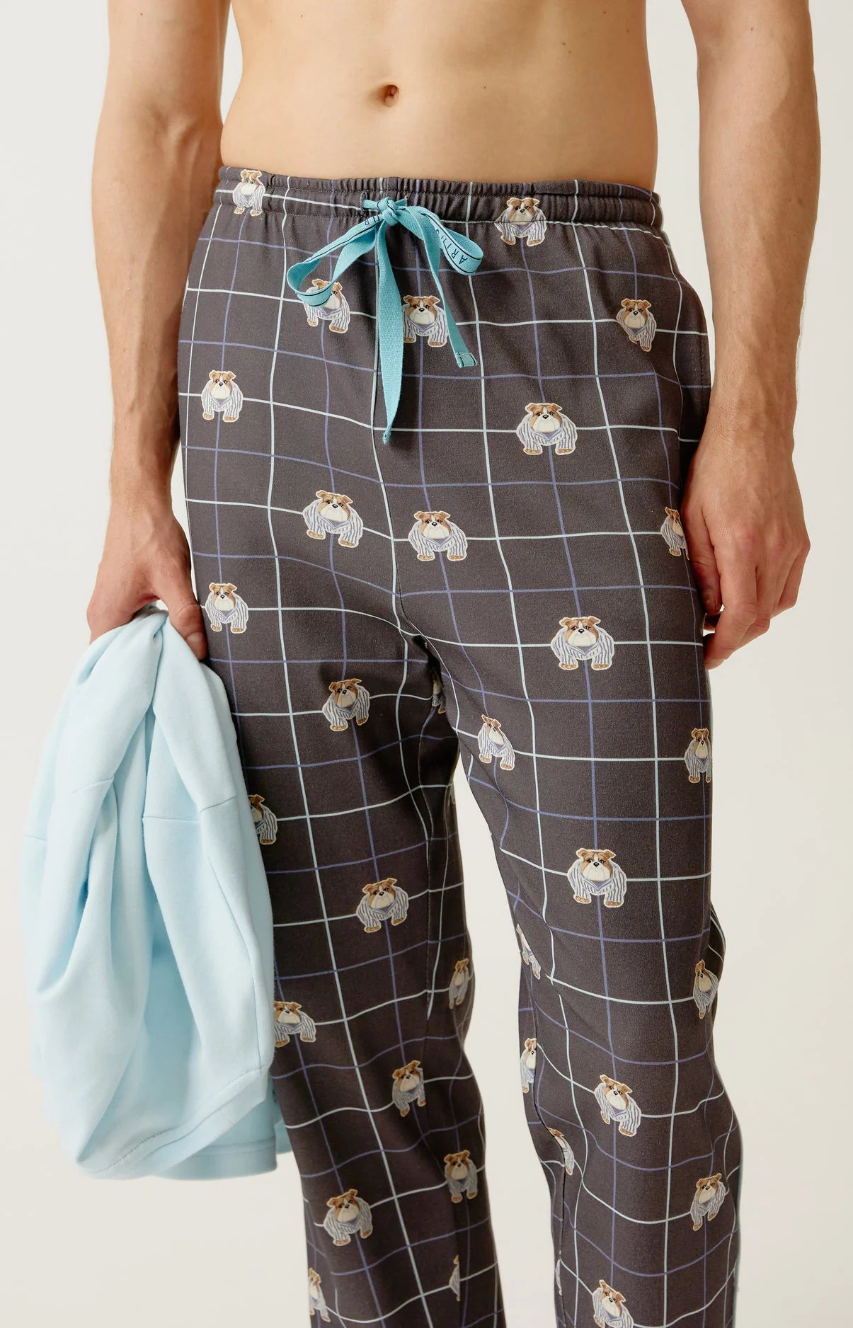 PYJAMA LONG | JERSEY DE COTN EPAIS | LES DESSOUS DE MAX