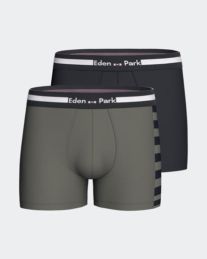 LOT DE 2 BOXERS EDEN PARK | COTON | LES DESSOUS DE MAX