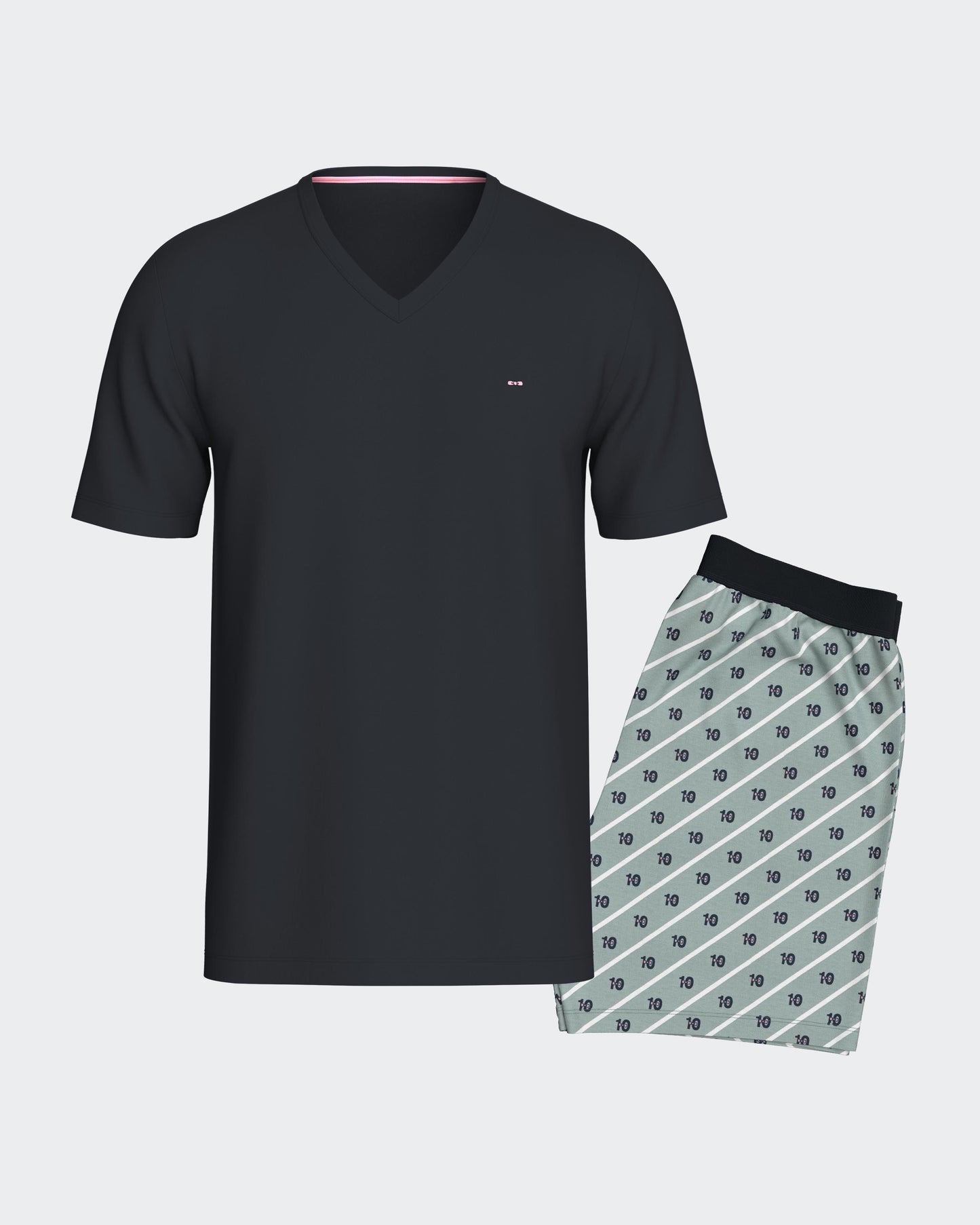 Pyjama court EDEN PARK coton doux | Les Dessous de Max