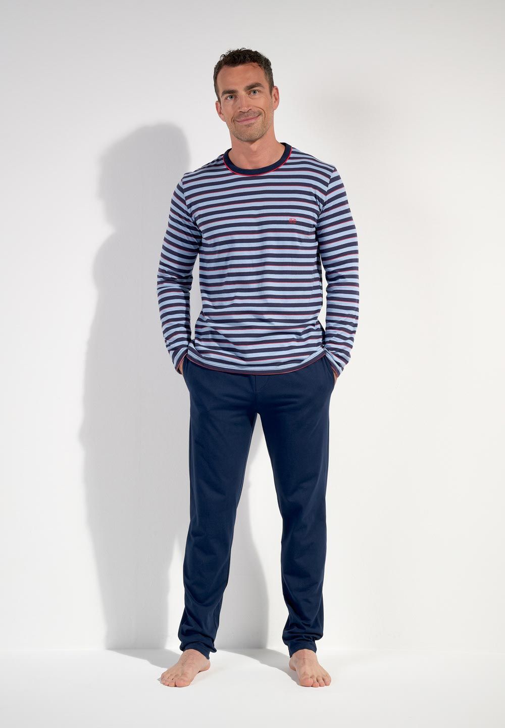Pyjama long Hom homme coton confortable | Les Dessous de Max